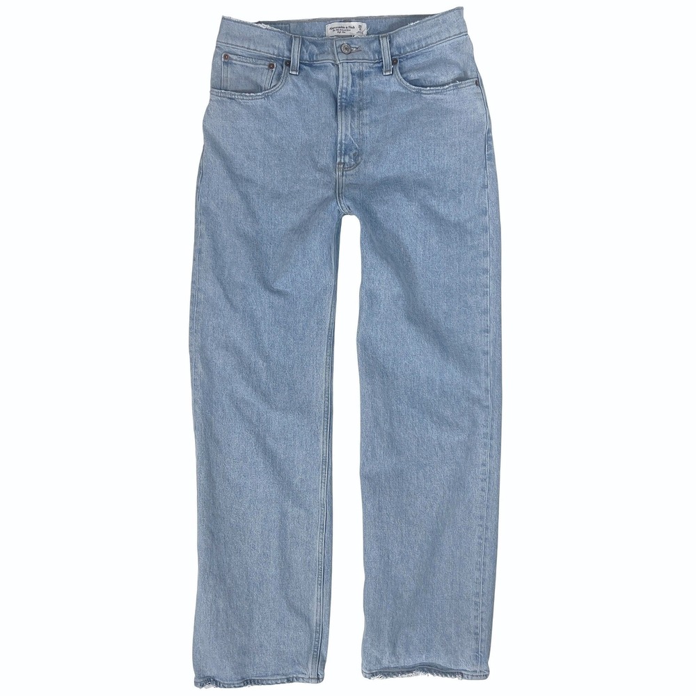 Abercrombie 90s Relaxed Jeans 28 6 Straight Coastal Cowgirl Minimalist Slouchy